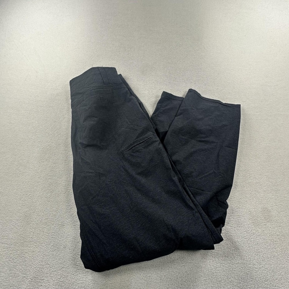 Kuhl Men's Black Cargo Pants with Side Utility Pockets